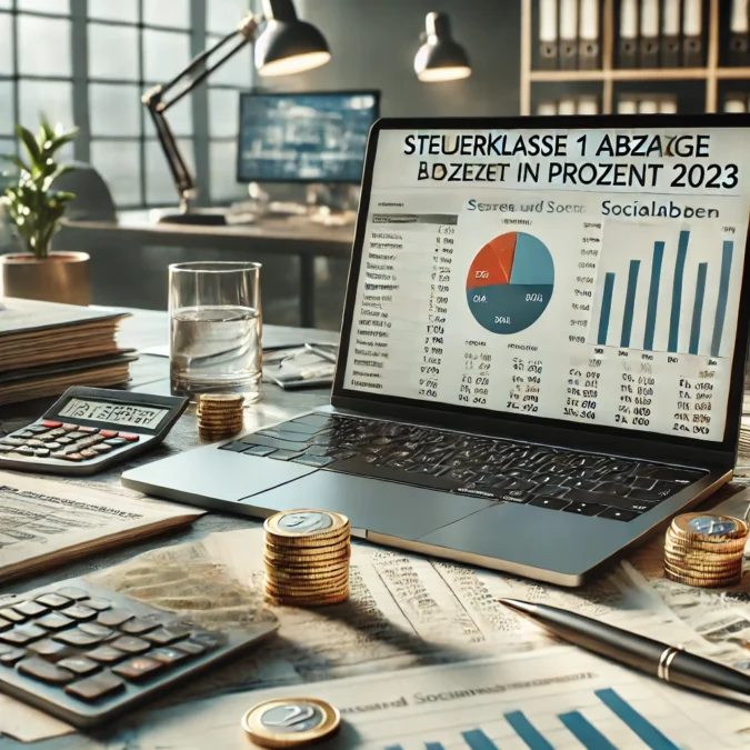 Steuerklasse 1 Abzüge in Prozent 2023: Ein Überblick über Steuern und Sozialabgaben?